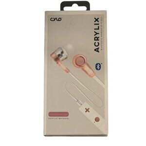 🔥3/$30 NIB CYLO ACRYLIX Bluetooth Earbuds with Mic